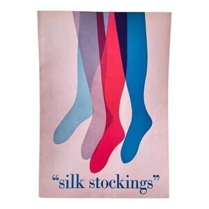 Cole Porter "SILK STOCKINGS" Young Julie Newmar 1956 Souvenir Program